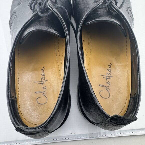 Cole Haan Black Beckett Split Toe Leather 3 Eyelet‎ Oxfords Sz-13 C06399 FG11 main image 10